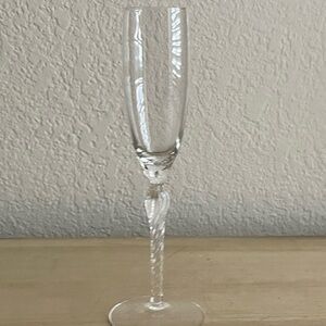 Discontinued Lenox Aira Crystal Champagne Flute